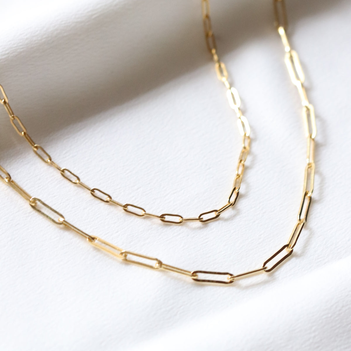 The Petite Paperclip Chain – Miinella Jewellery